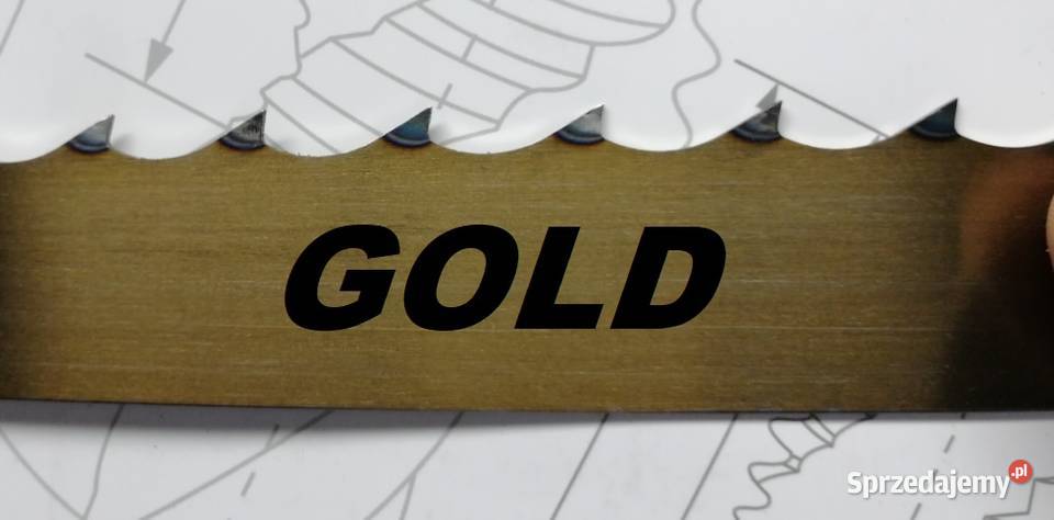 Piła taśmowa do drewna LEWHARD Gold 40x11x4800 Produkcja Siedlce sprzedam