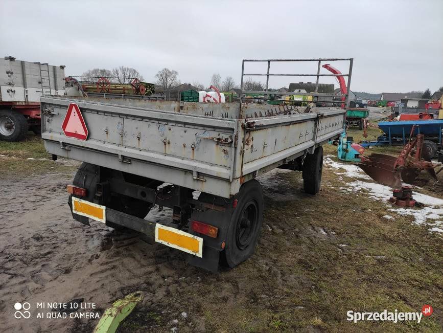 Przyczepa Platforma HL 6011 sztywna Przyczepy rolnicze Radom