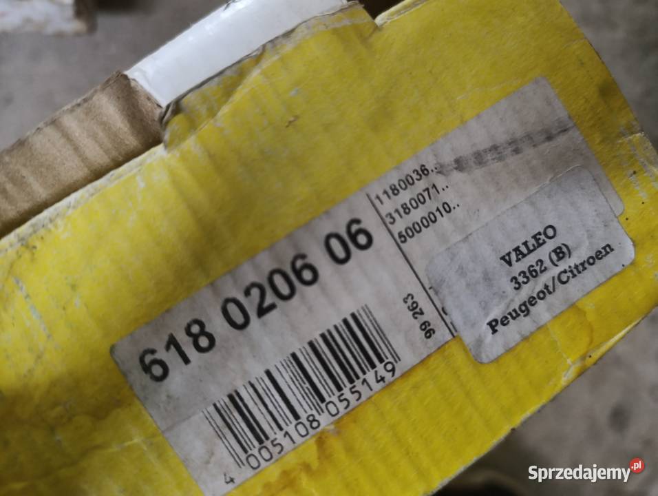 Sprzęgło Peugeot VISA 104 205 C15 BX AX Citroen Sprzęgła i elementy Stare Wierzchowiska