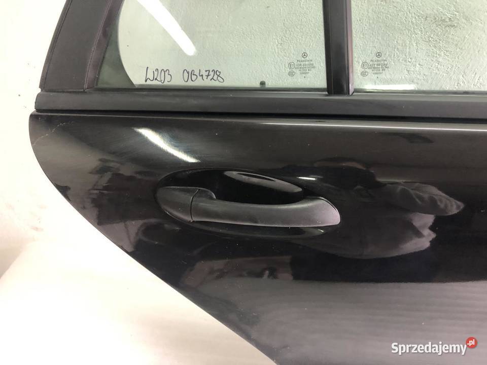 DRZWI KOMPLETNE PRAWY TYŁ MERCEDES W203 KOMBI osobowe