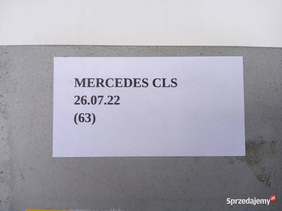 CZYTNIK ODTWARZACZ NAWIGACJI DVD MERCEDES CLS Nowy Tomyśl