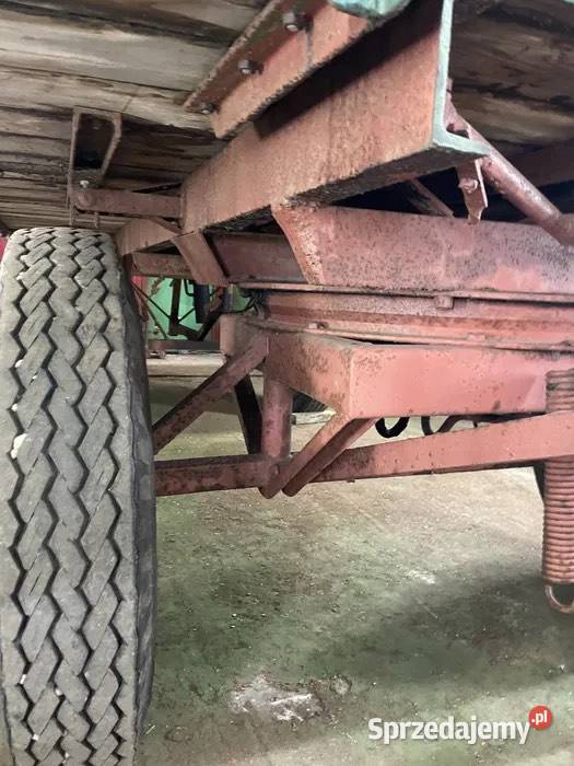 Wywrotka Przyczepa rolnicza 6 t Sterowanie Podskarbice Szlacheckie sprzedam
