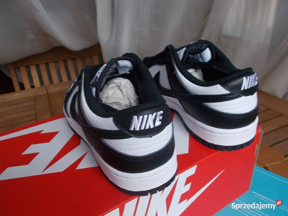 r 385 245 Nike Dunk Low Black White 2021 Poznań sprzedam