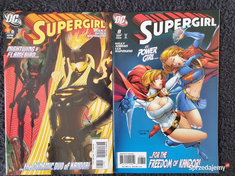 Supergirl zestaw 20 komiksów DC USA Amerykańskie