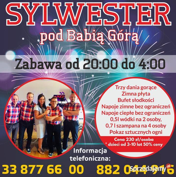 Sylwester pod Babią Górą Zawoja