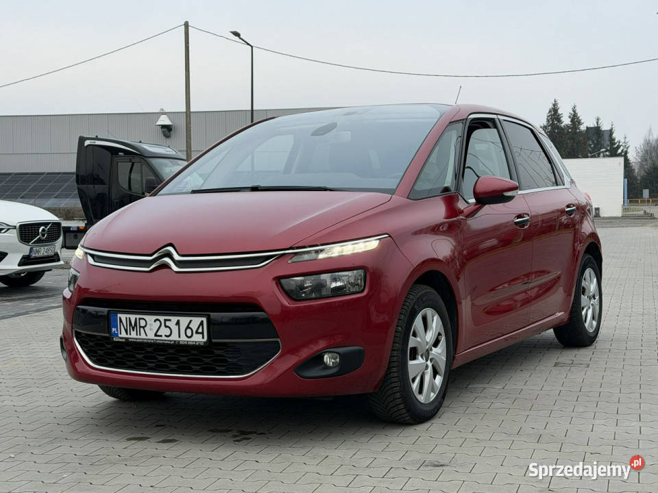 Citroen C4 Picasso 12 131 LED Nawigacja Kamera komputer pokładowy Mrągowo sprzedam