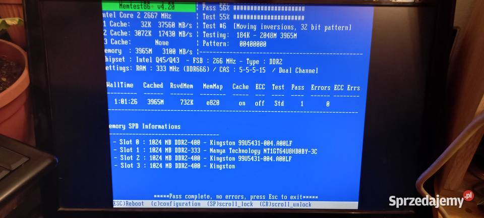 Płyta główna Intel procesor Core 2 E7300 2667Mhz Gdańsk