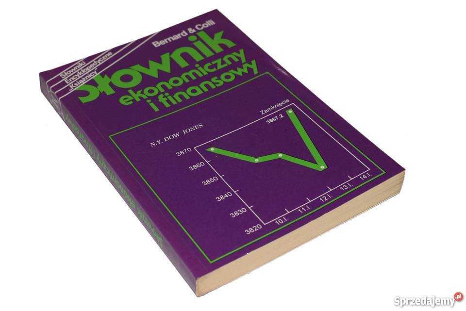 SŁOWNIK EKONOMICZNY I FINANSOWYfa encyklopedie, słowniki, leksykony Książki naukowe i popularnonaukowe Goleniów