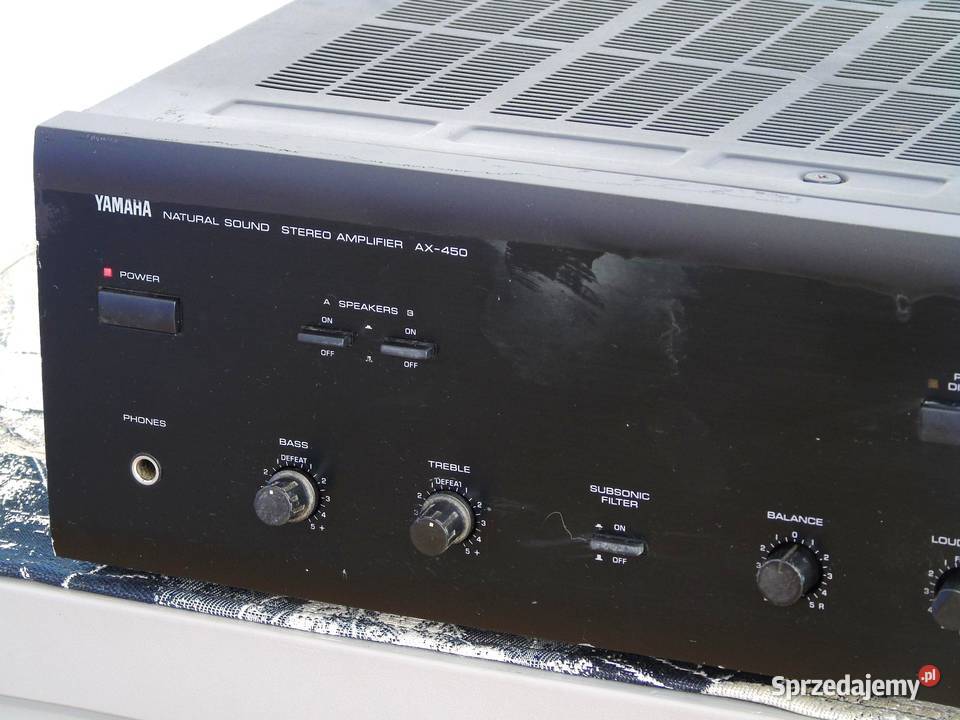 Wzmacniacz Yamaha AX450 mocny i sprawny DOSTAWA Wzmacniacze i pokrewne Jasło