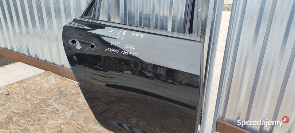 DRZWI PRAWY TYŁ AUDI A6 C8 LY9T AVANT KOMBI ORG Przystajń