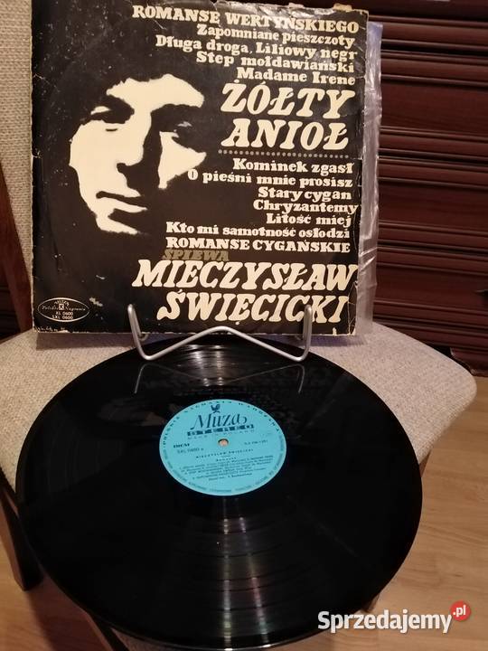 Mieczysław Święcicki Żółty Anioł 1970 Wałbrzych