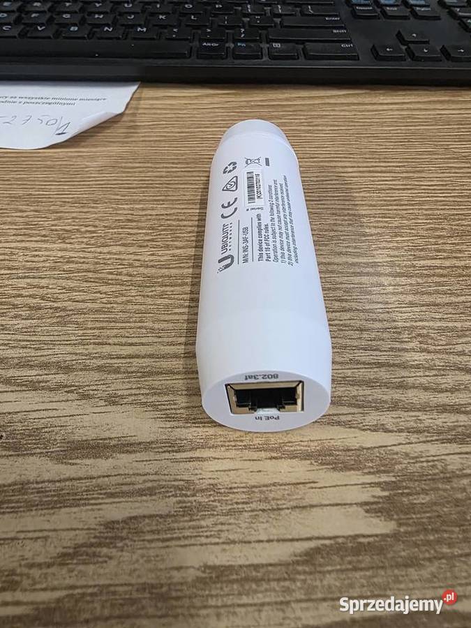 Ubiquiti PoE to USB adapter 8023af5V USB Szczytno