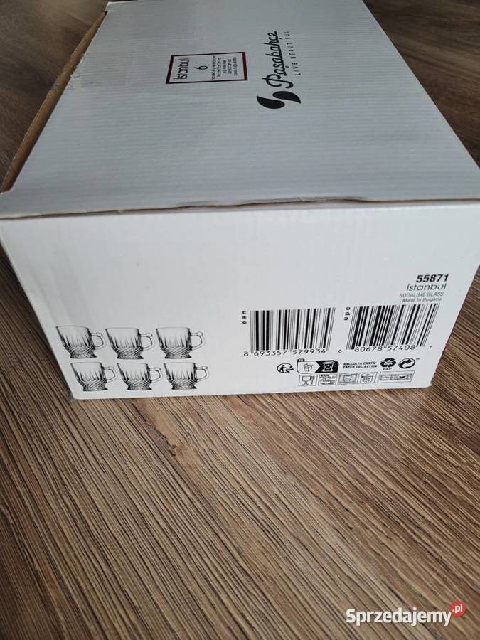 Szklanki Pasabahce Istanbul komplet 6 sztuk Poznań