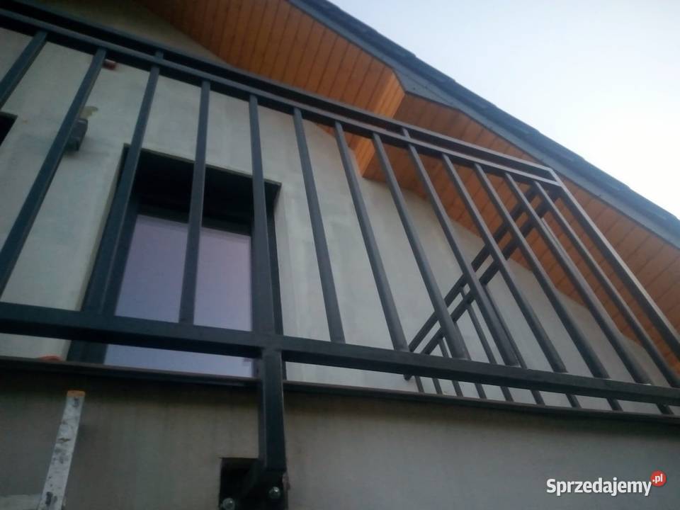 Balustrady balkonowe paneloweprzęsła Pichorowice