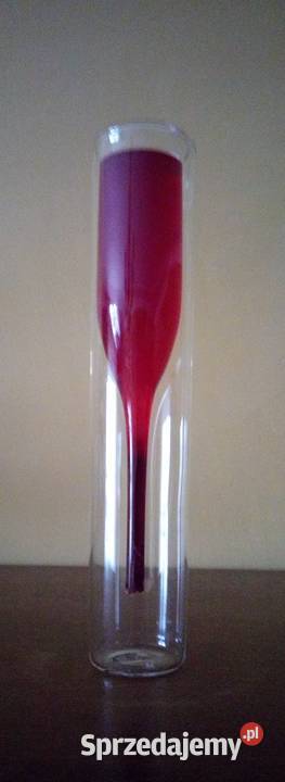 kieliszek podwójne szkło przezroczysty Dąbrowa Górnicza sprzedam