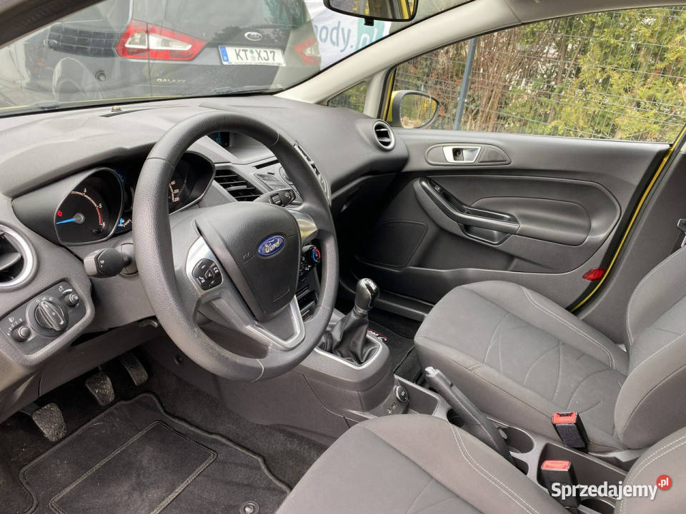 Ford Fiesta Niski oryginalny przebieg Mk7 2008 asystent pasa ruchu Poznań