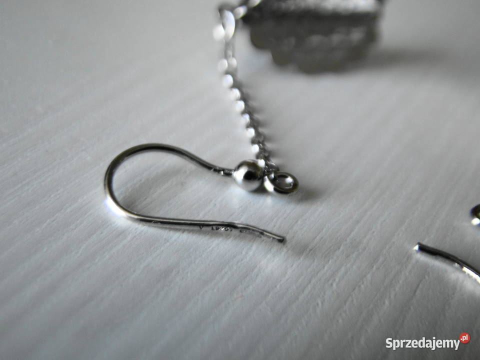 Nietuzinkowe kolczyki srebro 925 srebro sprzedam