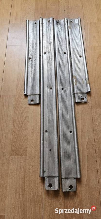 KompletOryginalne aluminiowe listwy progowe Fiat Barlinek