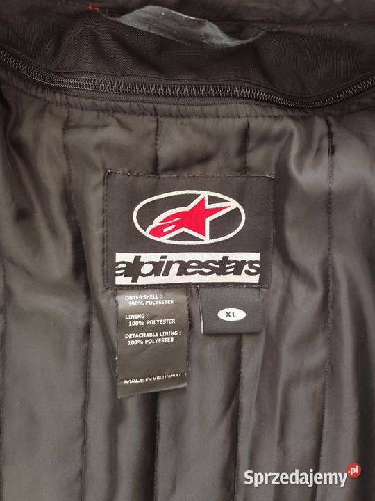Kurtka motocyklowa Alpinestars XL Kurtki Grajewo