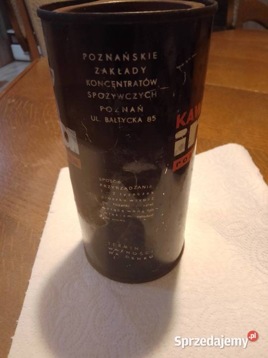 Kolekcjonerska Puszka Kawie Rozpuszczalnej Inka Pozostałe lubuskie Stare Kurowo
