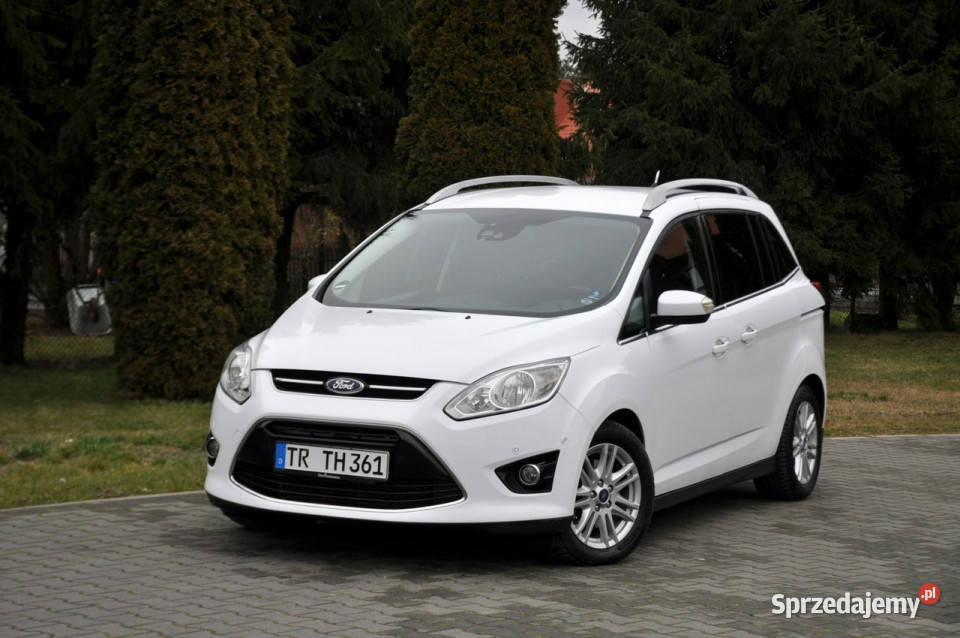 Ford Grand C 20TDCI163LiftNaviKameraKeyless relingi dachowe Ostrów Mazowiecka