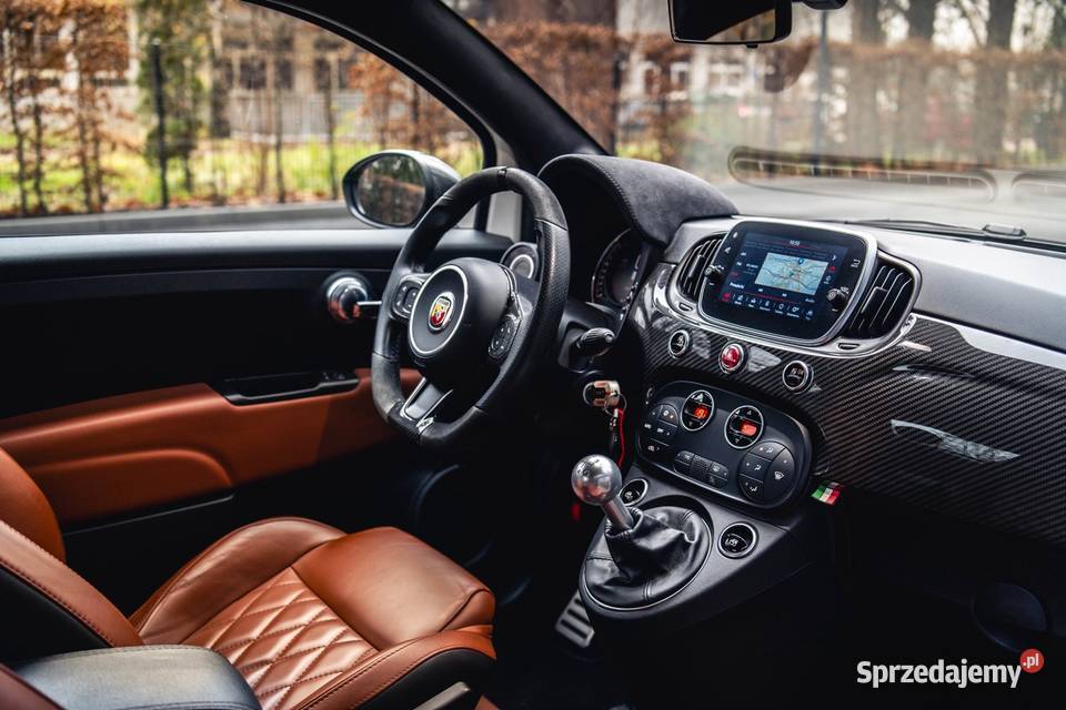 Abarth 595 Turismo 165 salon Polska bezwypadkowy manualna Poznań sprzedam