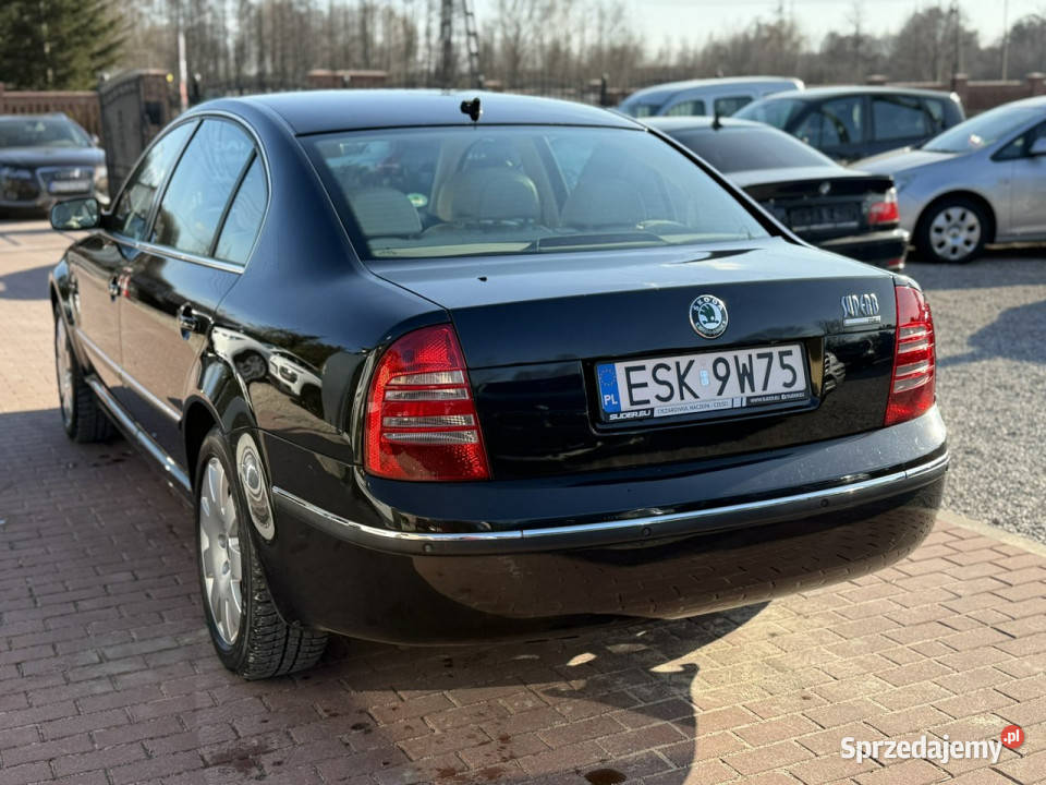 koda Superb Duże Radio Xenon Skóra Super Stan elektrochrom. lusterka boczne Superb Sade Budy sprzedam