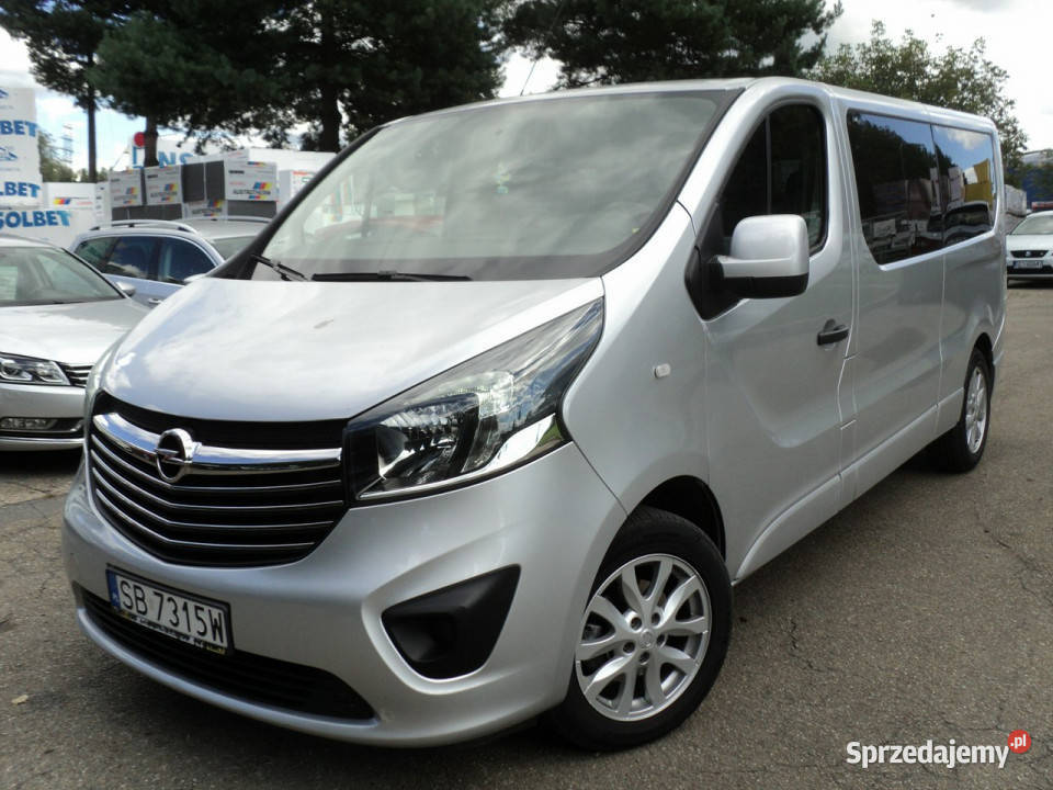 Opel Vivaro Long 16 CDTI 125 Klimatyzacja 9 Osób immobilizer Cieszyn