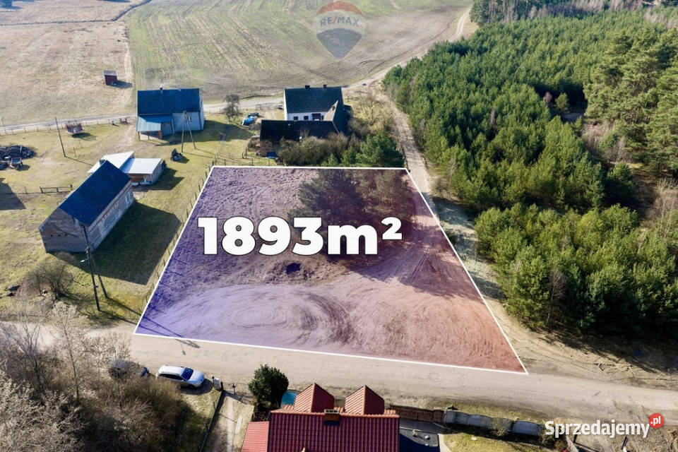 Działka lesie z warunkami zabudowy