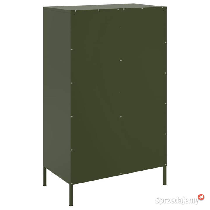 Szafka oliwkowa 68x39x113 stal WM842974 Warszawa sprzedam