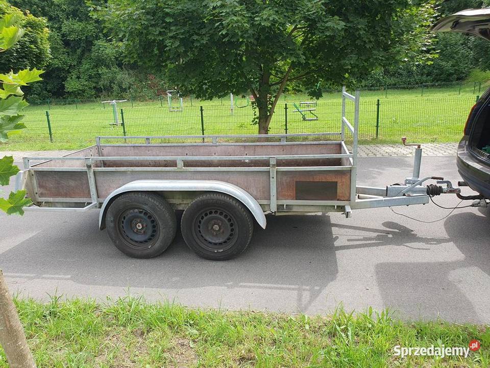 Przyczepa towarowa Skrzynia 300x130 Burtowe i plandeki Złotoryja