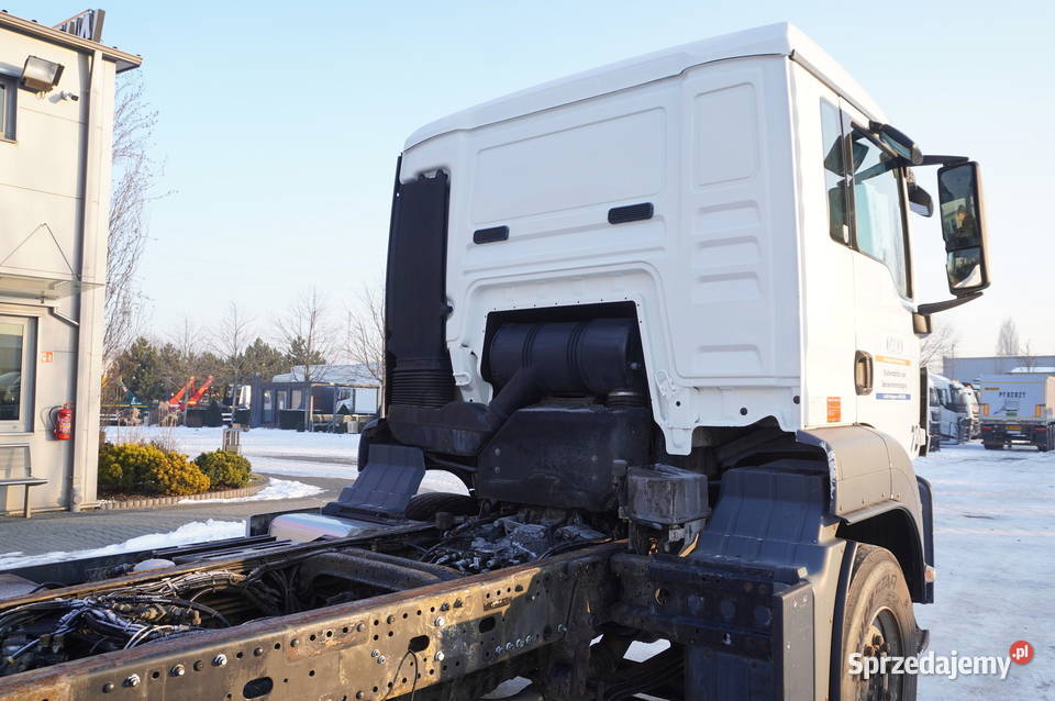 Podwozie MAN TGS 26360 Rama 550 oś skrętna Euro radio / CD