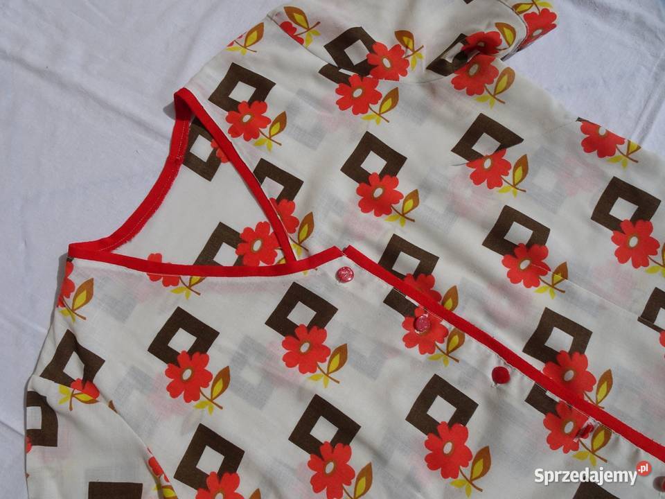 Ciekawa Bluzka Koszula na lato vintage 44 46 małopolskie Nowy Sącz sprzedam