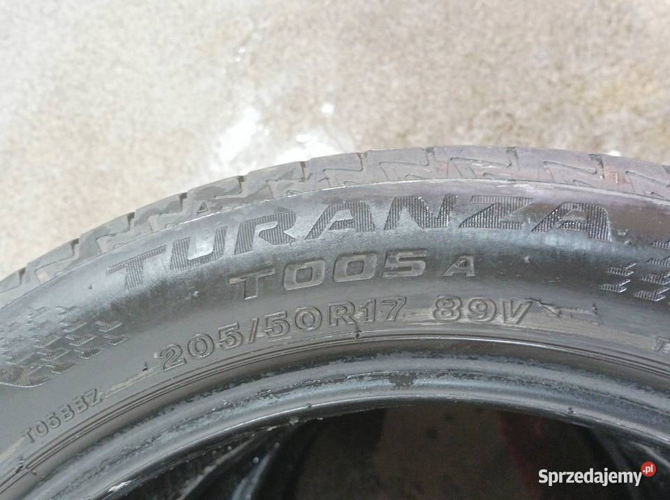 4x OPONA LETNIA BRIDGESTONE 20550R17 082262 lato sprzedam
