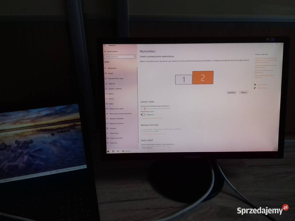 Monitor LCD 22cale 1610 1680x1050 Samsung Samsung Monitory i projektory Bydgoszcz