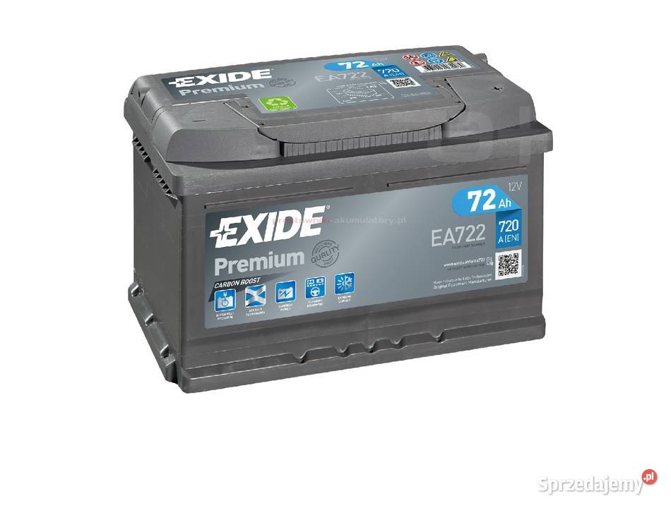 Exide Premium 12V 72Ah 720A EA722 Olsztyn