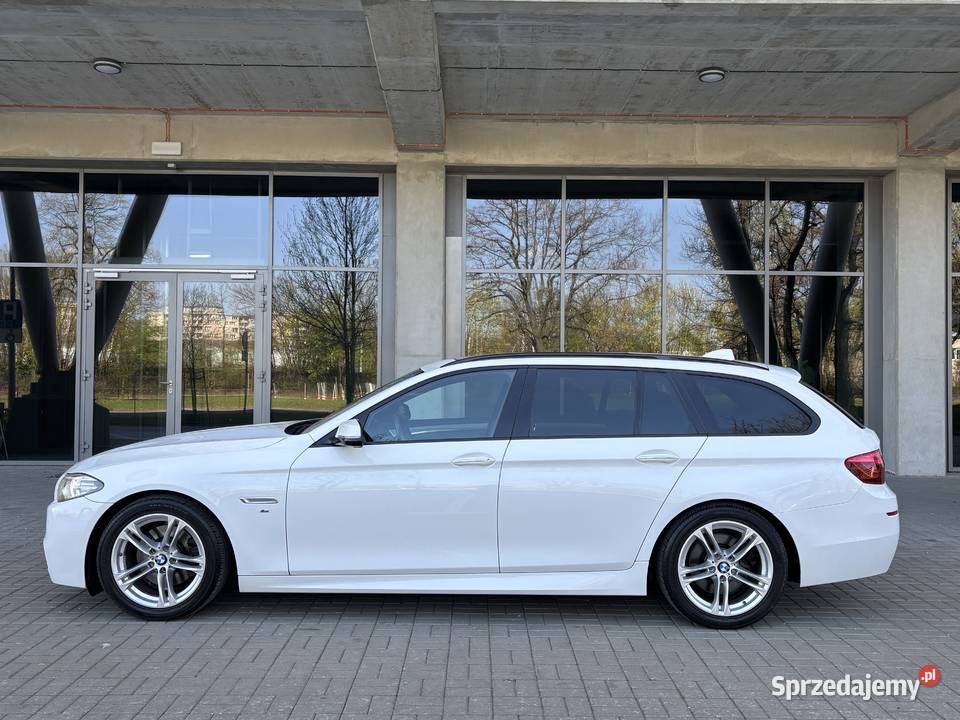 BMW 5 F11 LIFT 520D MPAKIET AUTOMAT 2014r BOGATE diesel Konstantynów Łódzki sprzedam