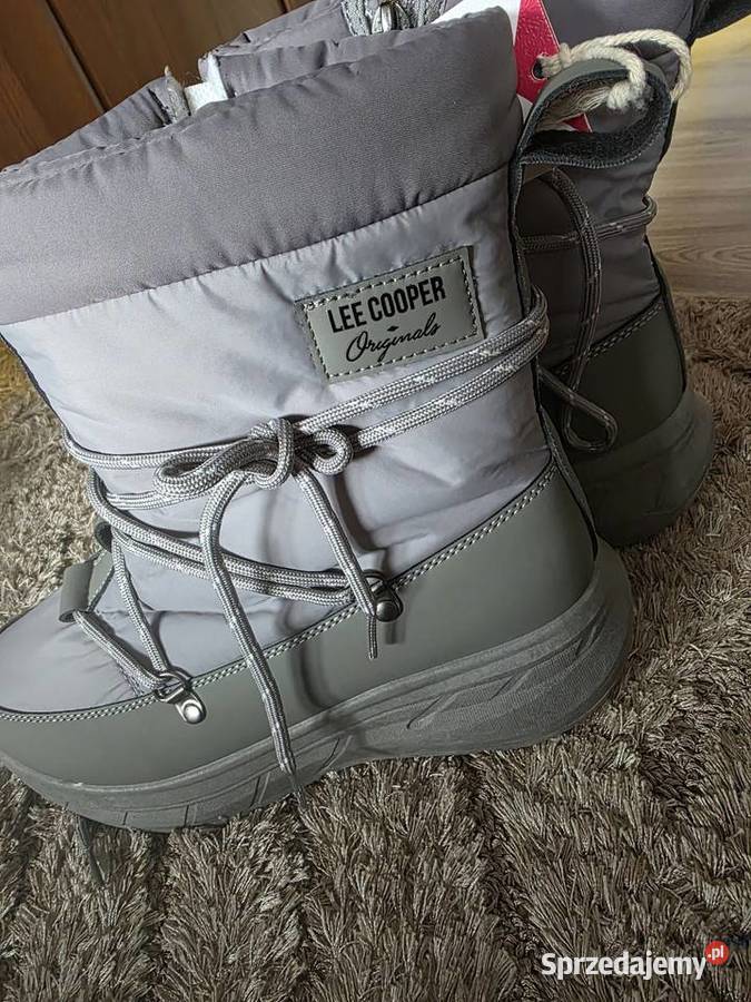 Oryginalne Buty damskie szare Lee Cooper rozmiar Białystok sprzedam
