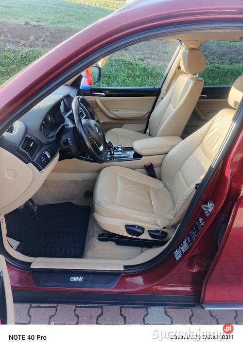 BMW X3 F25 4X4 Rok produkcji 2010 Limanowa
