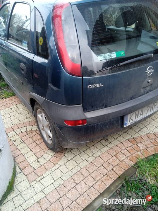 Opel Corsa c lampy maska błotnik lusterko małopolskie Kraków
