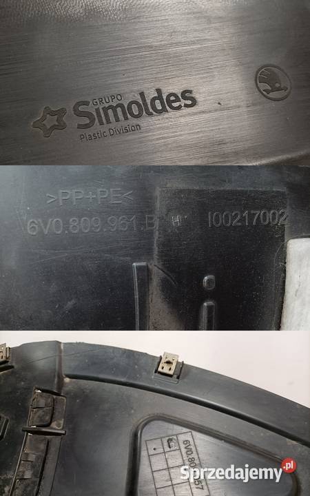 SKODA FABIA III LIFT NADKOLE LEWY PRZÓD Pleszew