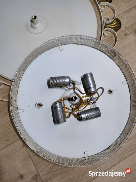 Lustro podświetlane mosiądz E Hillebrand lata 50 wielkopolskie Kalisz sprzedam