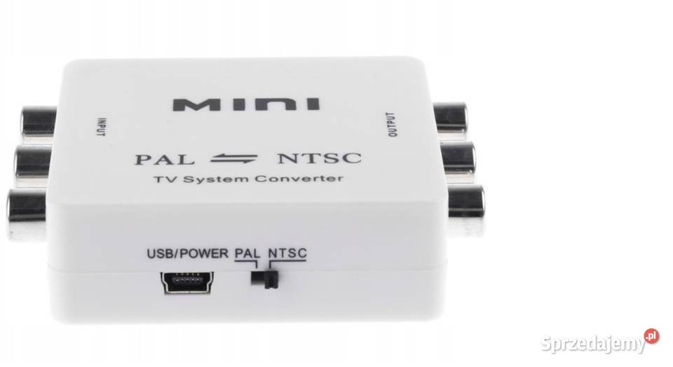 Adapter formatu TV PAL/NTSC/ /NTSC MINI