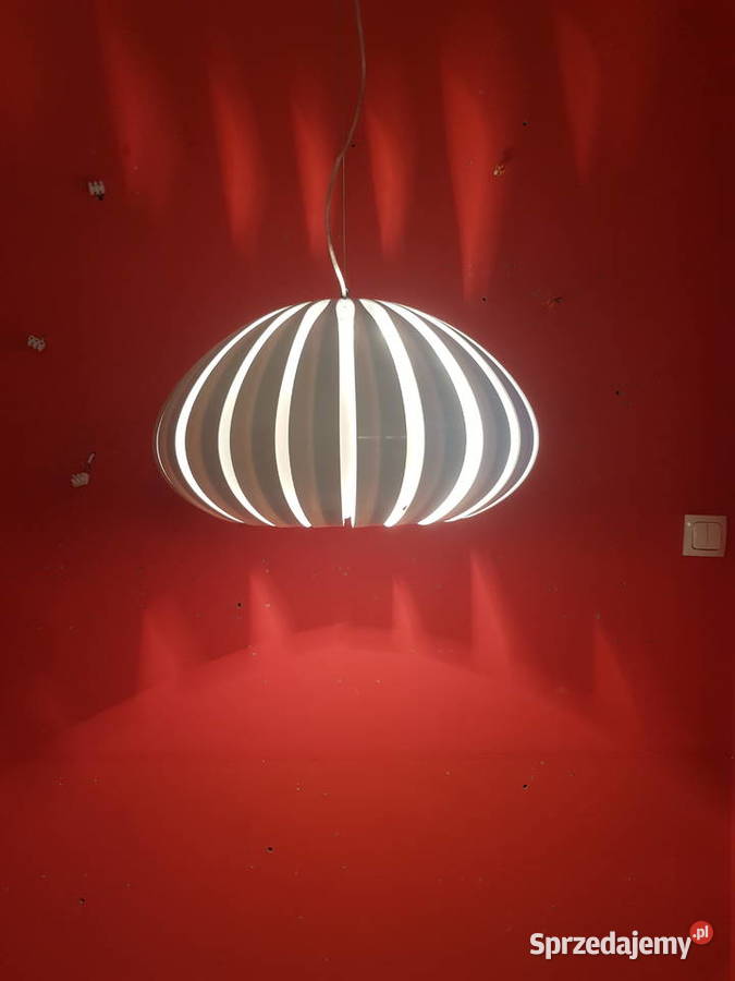 Lampa wisząca stół SUPER EFEKT ładna 50 BIAŁA Warszawa