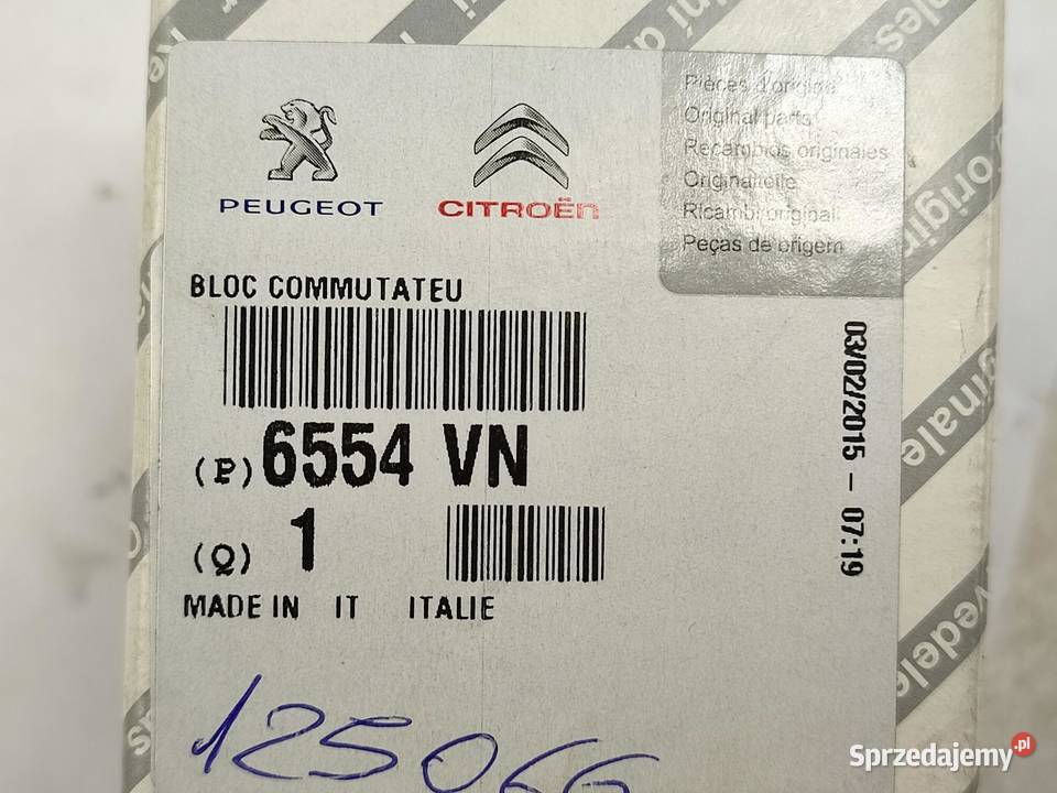 PRZEŁĄCZNIK REGULACJI ŚWIATEŁ FIAT DUCATO III sprzedam