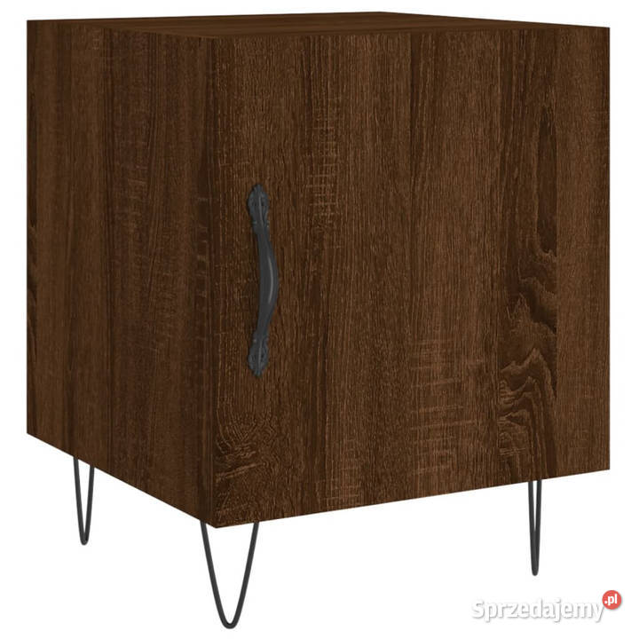 Szafka nocna brązowy dąb 40x40x50 materiał Nocne mazowieckie Warszawa