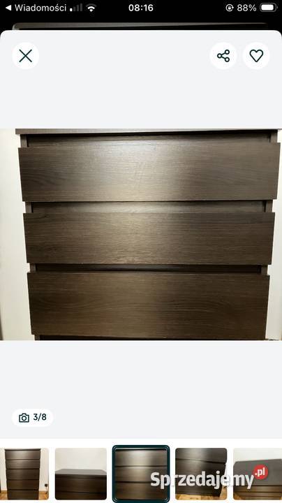 komoda ikea kullen 5 szuflad 70cm Kolbuszowa