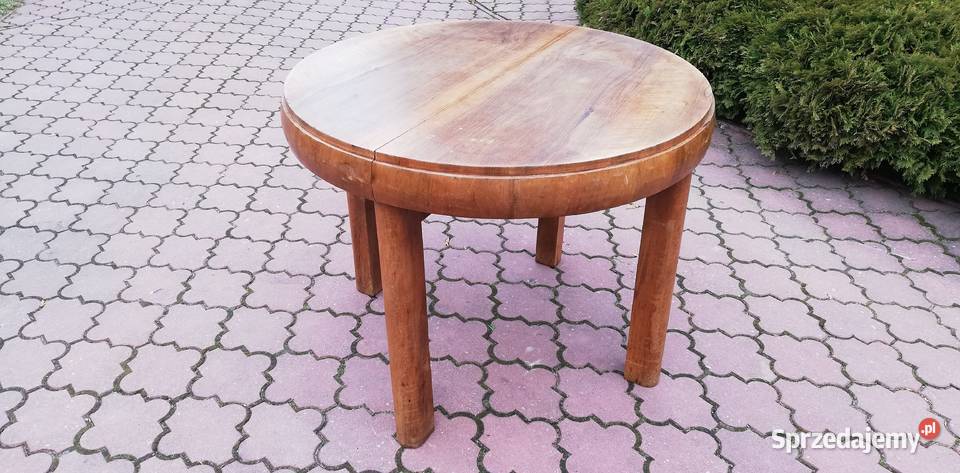 Stół bombka do renowacji stylowy art deco beczka Stoły, krzesła, biurka