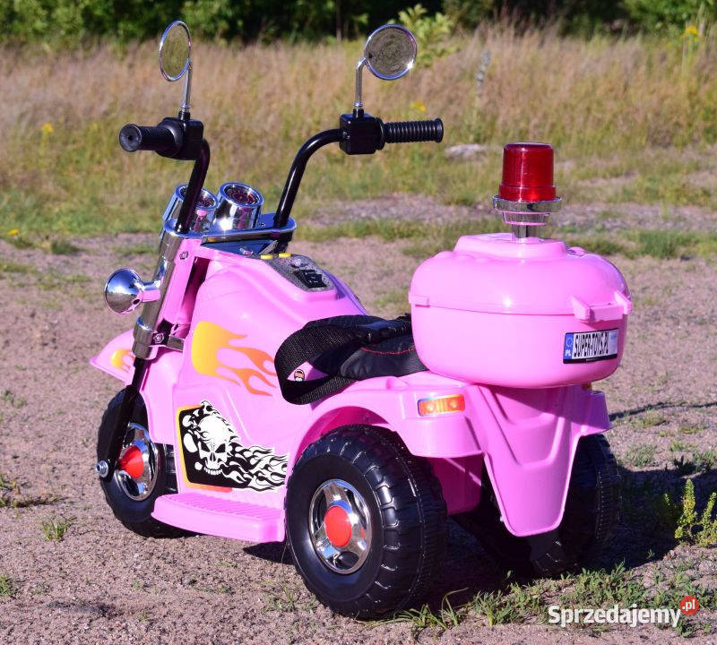 Pierwszy motorek MOTOR CHOPPER NA AKUMULATOR Myszków