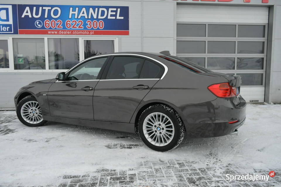 BMW 318 20d Luxury Line Automat Serwis 100 brązowy BMW Hrubieszów sprzedam